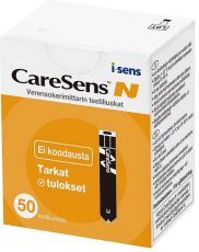 CareSens N verensokeritestiliuskat 1rs