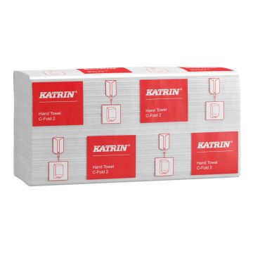 Katrin C-taitto käsipyyhe valk 100kpl