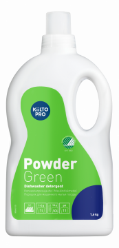 Kiilto Powder Green konetiskijauhe 1,6kg
