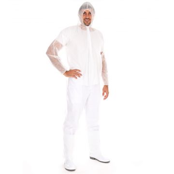 Suojahaalari PP valk XXXL